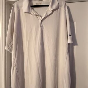 Nike Men's Classic White Polo Shirt